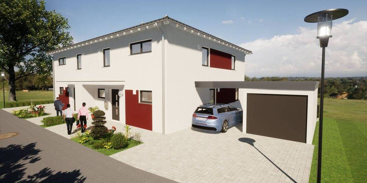 Doppelhaushälfte Rödental Waldsachsen - 4 Zimmer, 142 m&sup2;, 563.700&euro; | Angebot:26658393