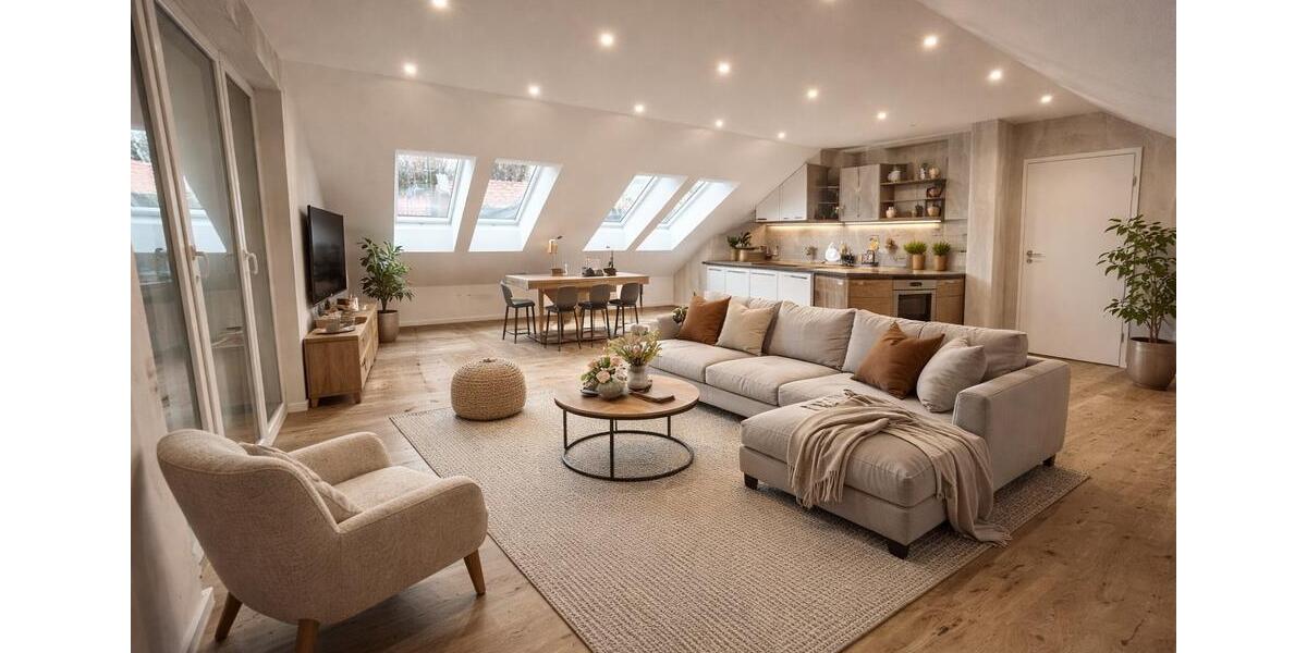 Dachgeschoßwohnung Rhede - 3 Zimmer, 108 m&sup2;, 1.249&euro; | Angebot:26677994
