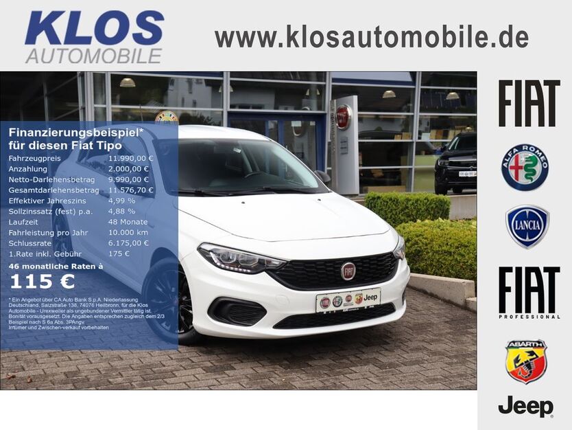 Fiat Tipo 91.956 km 10.990 € Marpingen 66646