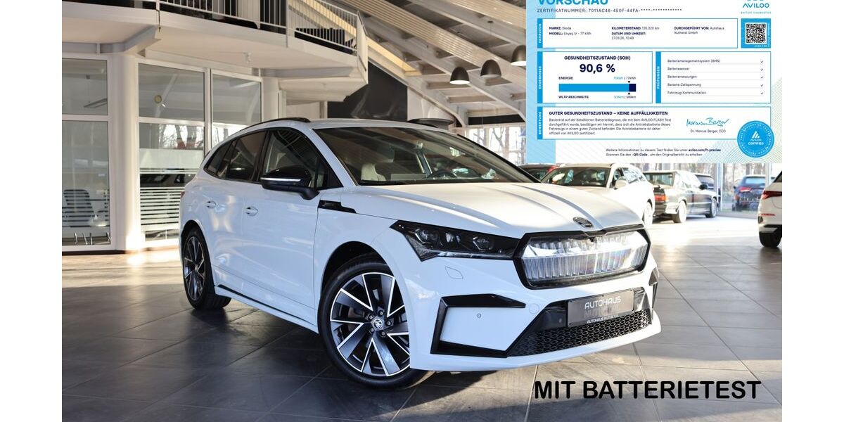 Skoda Enyaq 135.329 km 26.450 &euro; Nuthetal 14558
