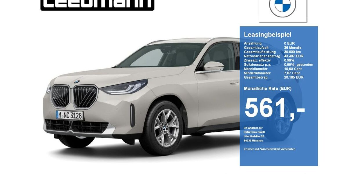 BMW X3 15.201 km 51.750 &euro; Passau 94036