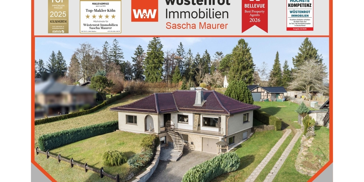 Ländliche Idylle trifft Komfort – Freistehendes Einfamilienhaus mit Einliegerwohnung in Hellenthal - Einfamilienhaus Hellenthal | Angebot:24534923