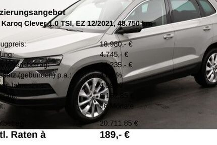 Skoda Karoq 48.750 km 20.990 &euro; Wolfsburg 38440