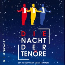 Die Nacht der Tenöre - Ein Feuerwerk der Stimmen | Open Air auf der Seebühne 22.08.2027 Seebühne