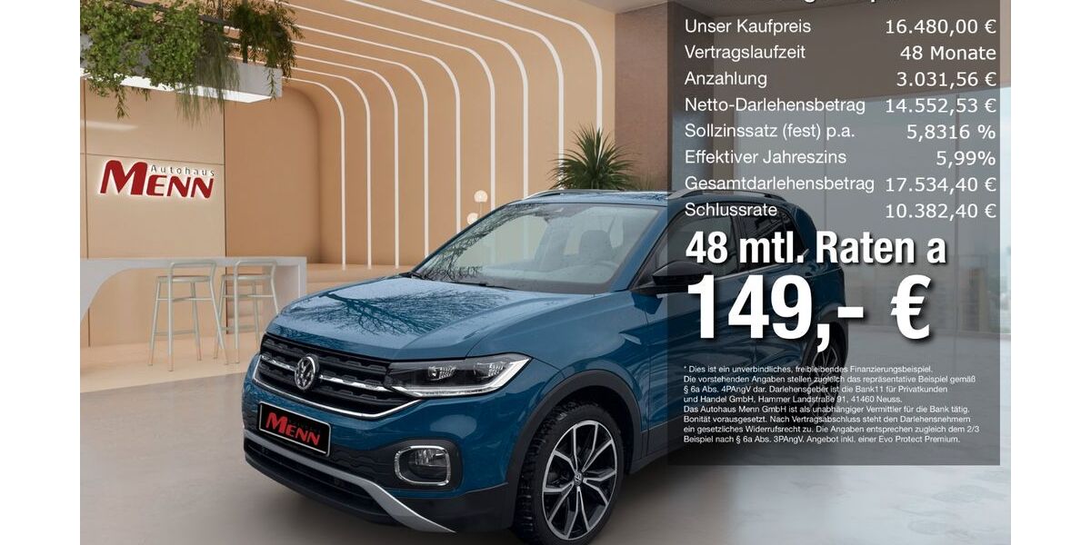 VW T-Cross 63.890 km 16.480 &euro; Siegen 57074