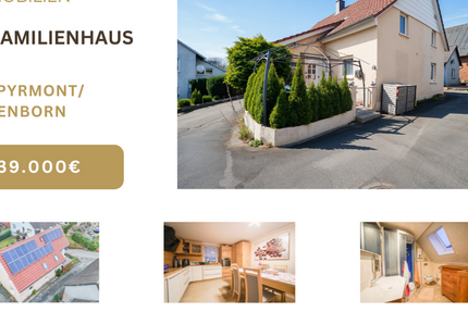 Haus Bad Pyrmont - 5 Zimmer, 120 m&sup2;, 139.000&euro; | Angebot:23836421