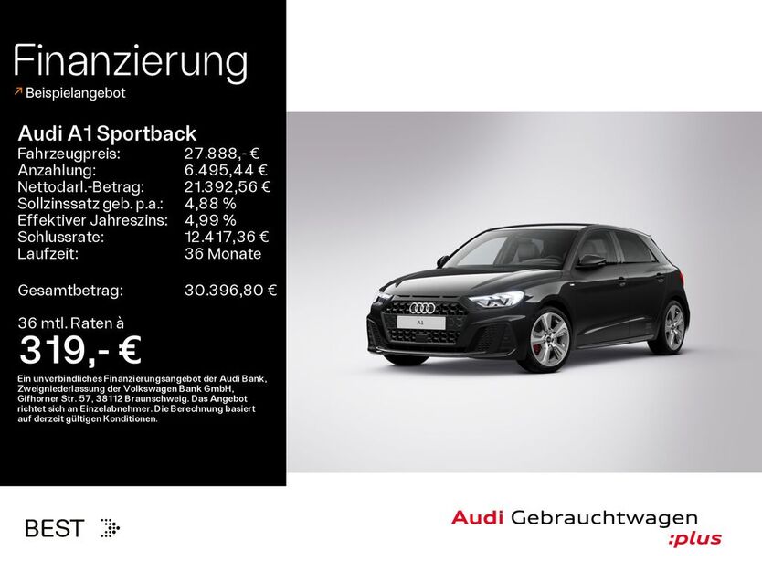 Audi A1 42.200 km 27.888 € Mühlheim 63165