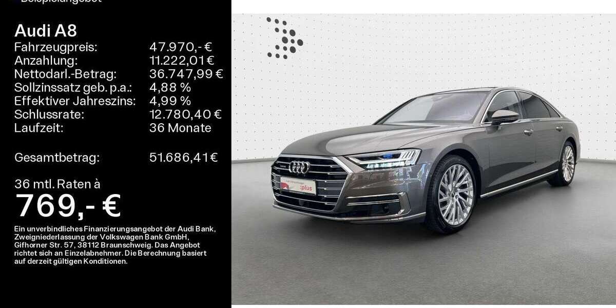 Audi A8 64.600 km 46.960 &euro; Hofheim 65719