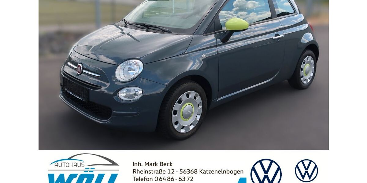 Fiat 500 14.500 km 11.500 &euro; Katzenelnbogen 56368