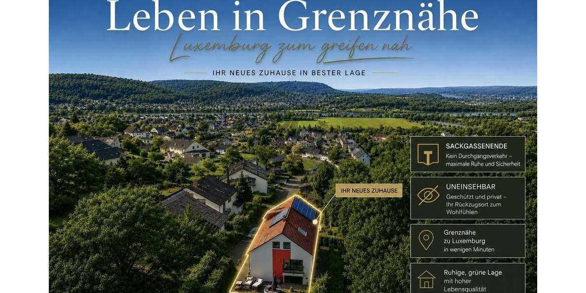 Einfamilienhaus Wasserliesch - 8 Zimmer, 262 m&sup2;, 649.000&euro; | Angebot:27120768
