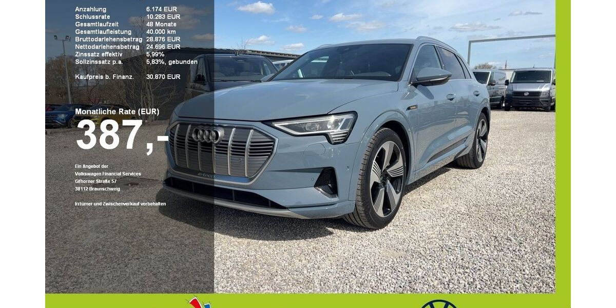 Audi e-tron 84.183 km 30.850 &euro; Mainburg 84048