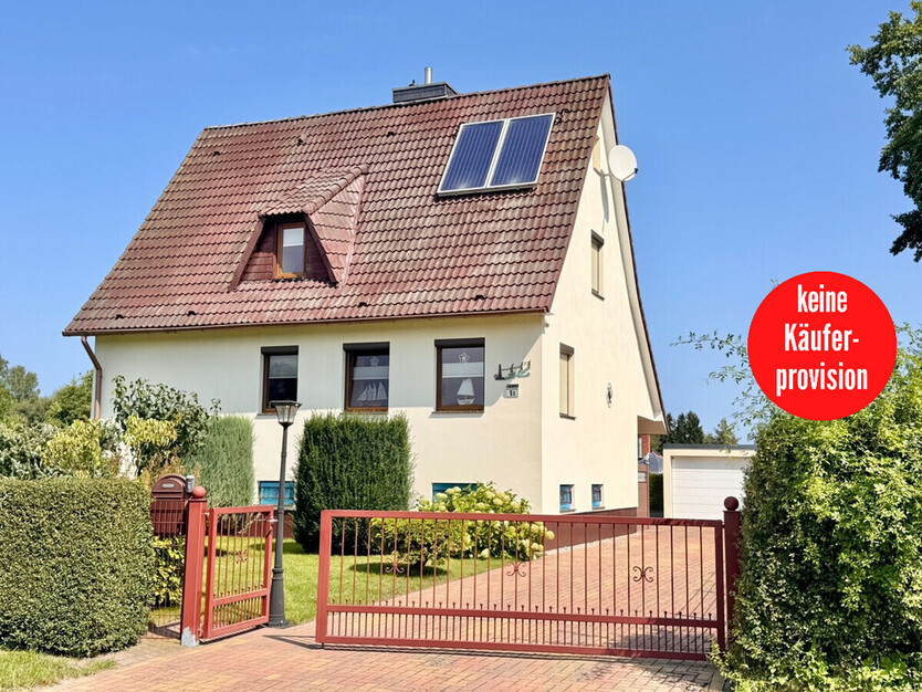 HORN IMMOBILIEN ++ tolles Einfamilienhaus in Ueckermünde, ruhige Lage, sehr gepflegt, Garage, Pool 4 zimmer