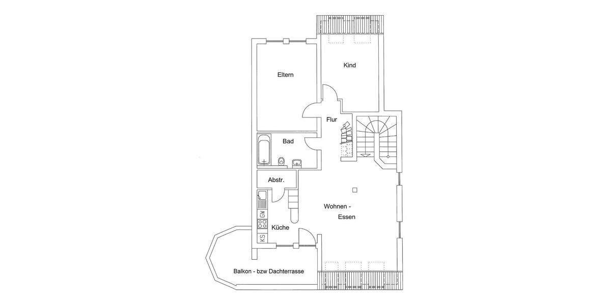 Maisonettenwohnung Saarlouis - 6 Zimmer, 116 m&sup2;, 205.000&euro; | Angebot:27152342