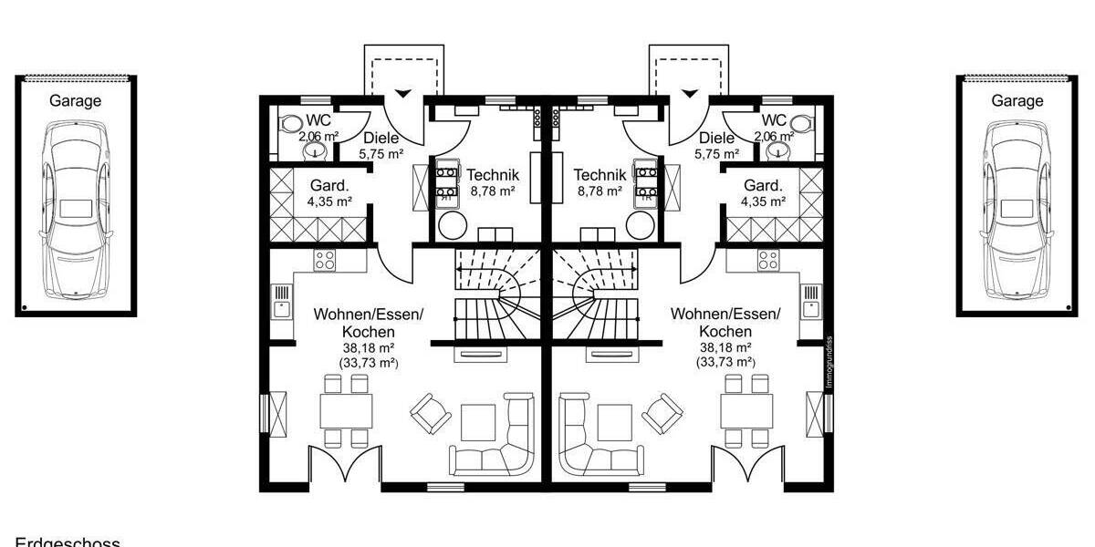 Doppelhaushälfte Winkelhaid - 4 Zimmer, 110 m&sup2;, 493.341&euro; | Angebot:26435744