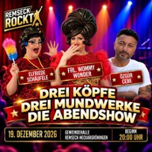 Kulturgenuss: Wommy Wonder & Özgür Cebe 19.12.2026 Gemeindehalle Remseck-Neckargröningen