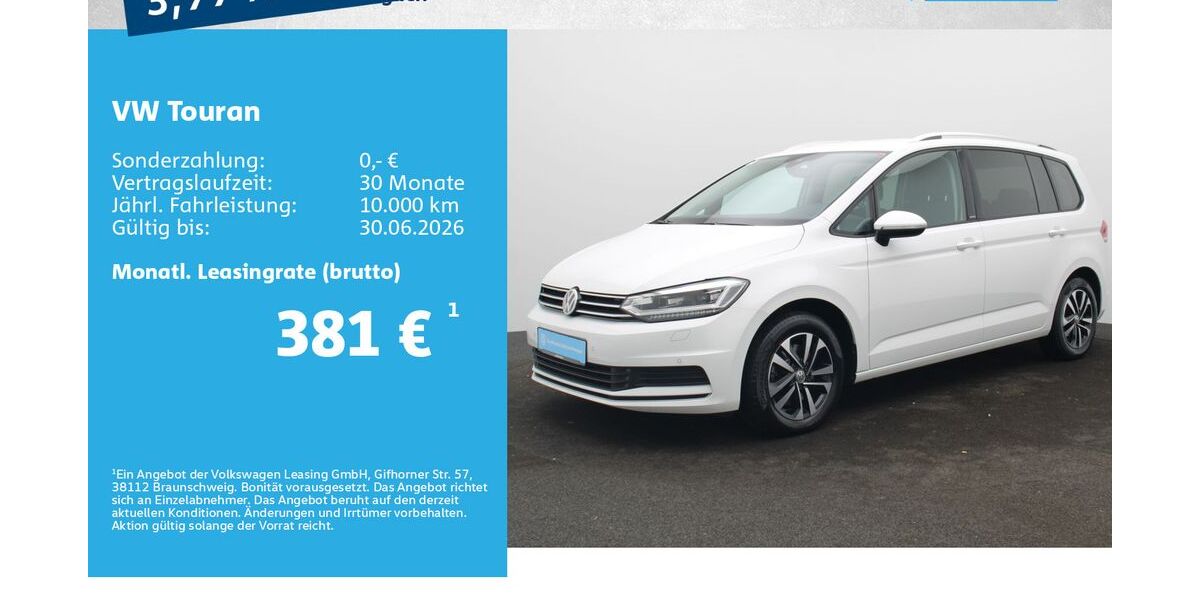 VW Touran 72.500 km 24.740 &euro; Würzburg 97076
