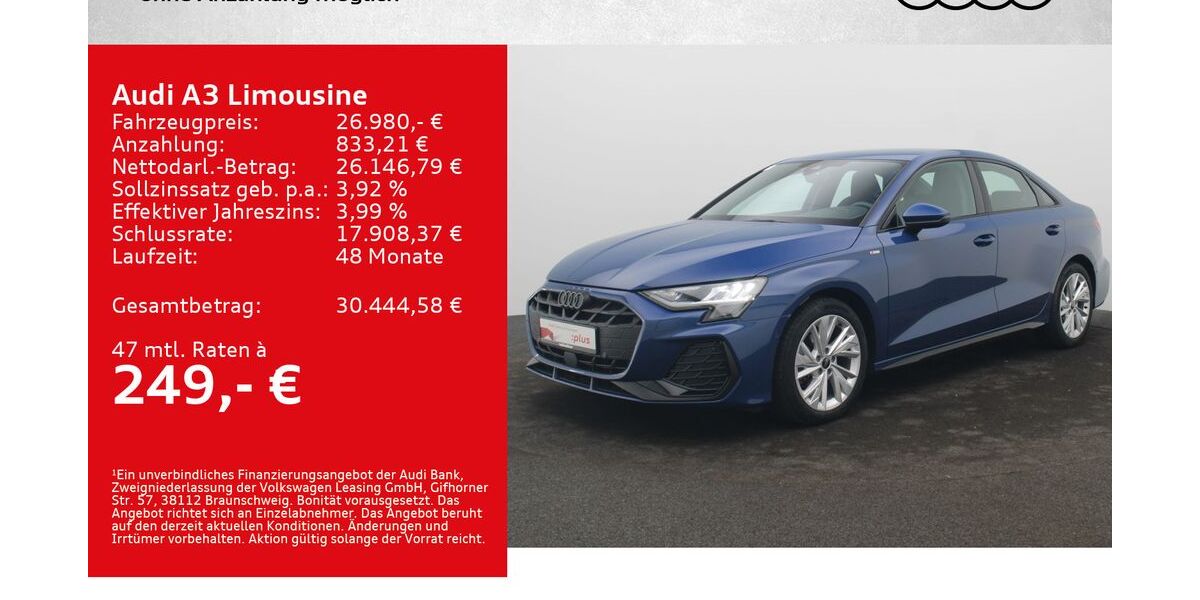 Audi A3 29.000 km 33.680 &euro; Würzburg 97076