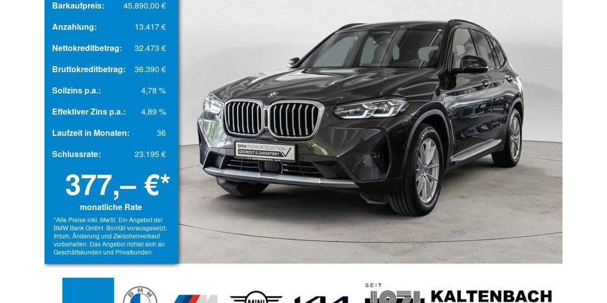 BMW X3 47.400 km 45.890 &euro; Bergisch Gladbach 51469