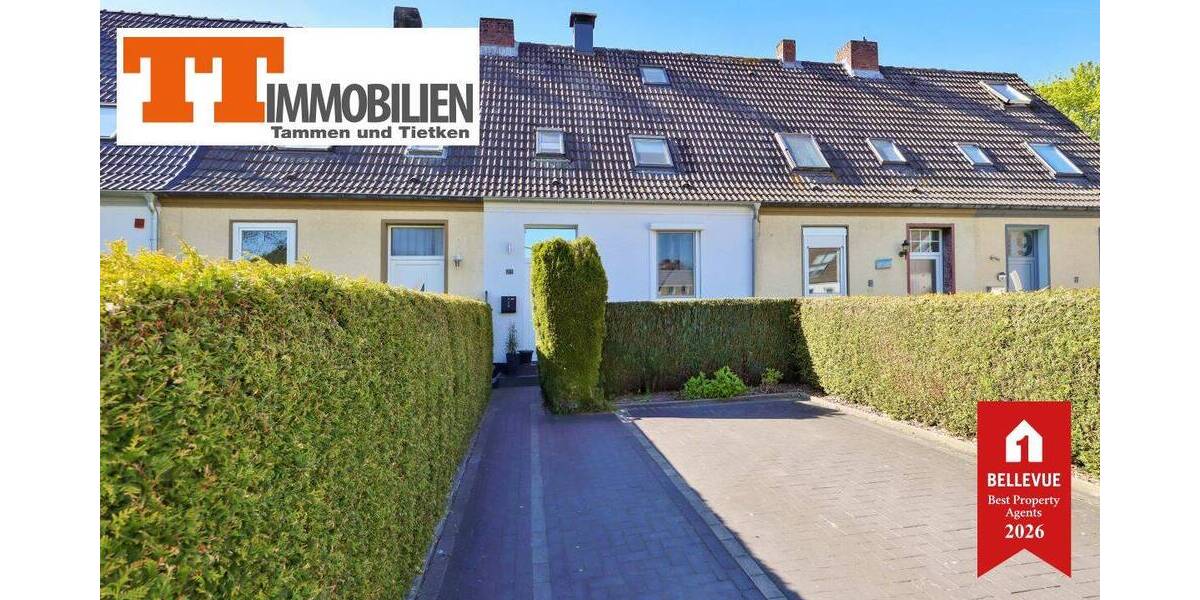 Reihenmittelhaus Wilhelmshaven Fedderwardergroden - 4 Zimmer, 87 m&sup2;, 135.000&euro; | Angebot:26841469