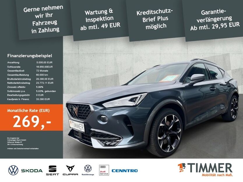 Cupra Formentor 35.263 km 34.170 € Nordhorn 48529