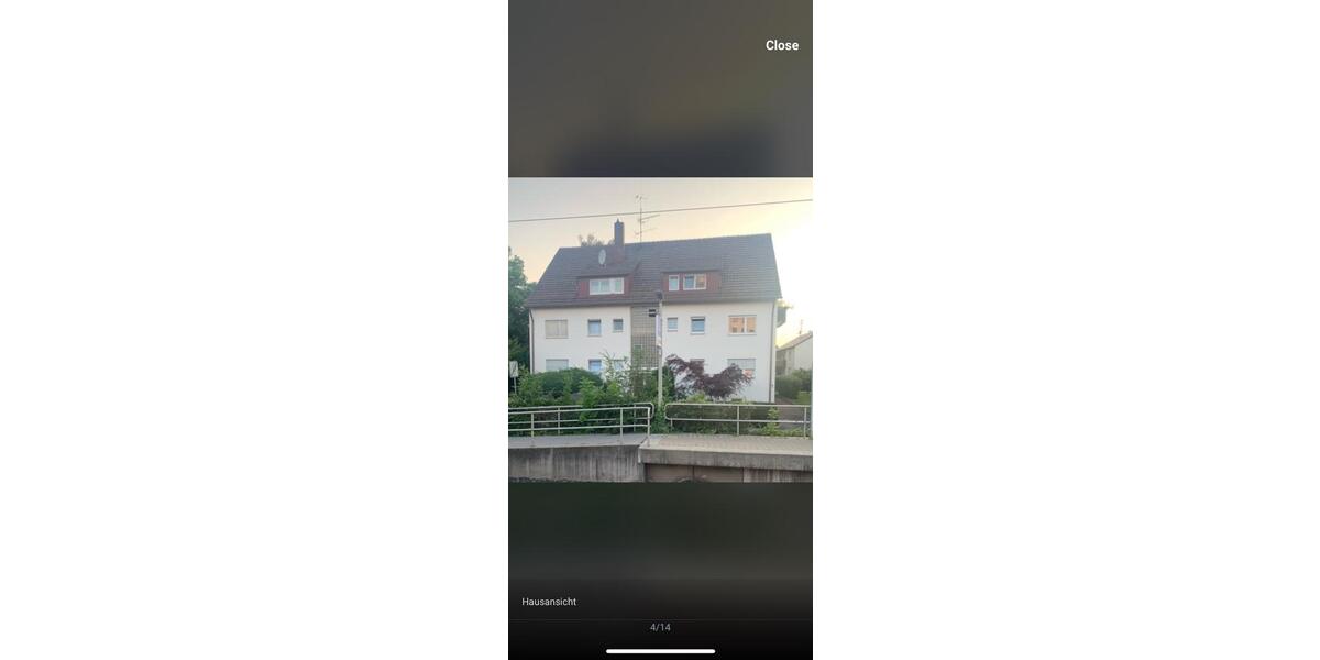 1 großes Zimmer mit Balkon in WG 1 zimmer