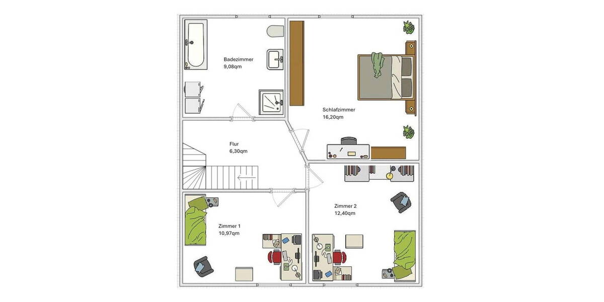Einfamilienhaus Achim Uphusen - 5 Zimmer, 140 m&sup2;, 469.000&euro; | Angebot:26331142