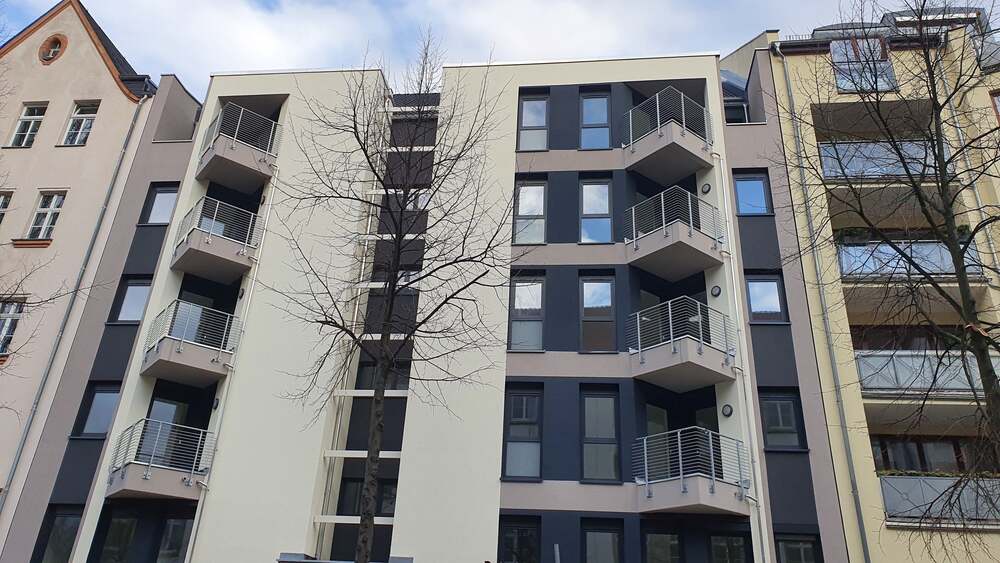 Schöne 3-Zimmer-Wohnung mit Balkon im 1.OG -Neubau-Tiefgarage Fahrstuhl- - Etagenwohnung Chemnitz Kaßberg | Angebot:27122919