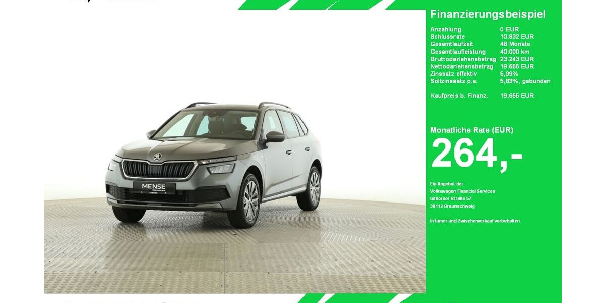 Skoda Kamiq 50.293 km 18.955 &euro; Oelde (Stromberg) 59302