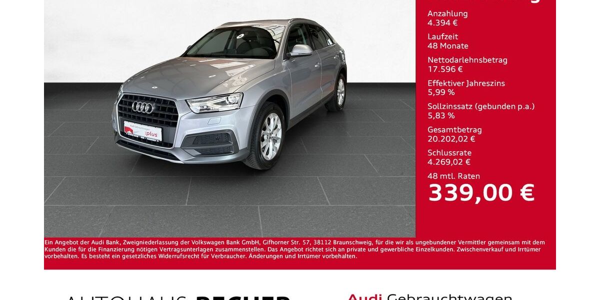 Audi Q3 50.827 km 21.990 &euro; Wesel 46485