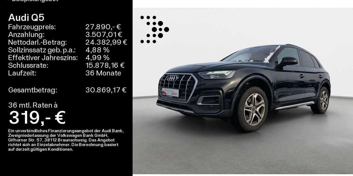 Audi Q5 95.955 km 27.890 &euro; Königstein-TS 61462