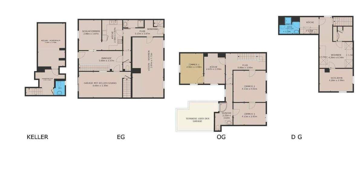 Mehrfamilienhaus, Wohnhaus Germersheim - 6 Zimmer, 125 m&sup2;, 220.000&euro; | Angebot:24738220