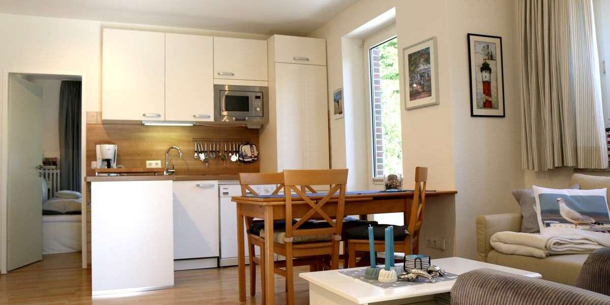 Etagenwohnung Langeoog - 3 Zimmer, 51 m&sup2;, 499.000&euro; | Angebot:23582448