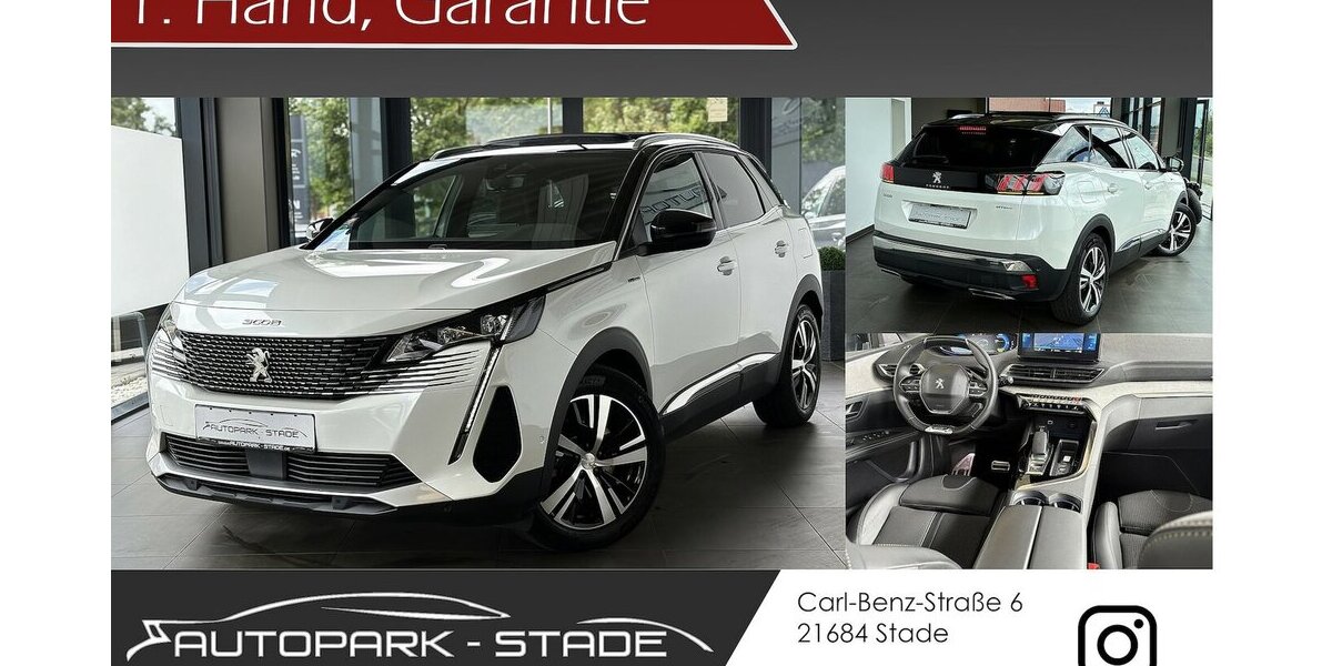 Peugeot 3008 Hybrid GT Pano Memory LED Kamera Assist 56.000 km 21.499 &euro; Stade 21682