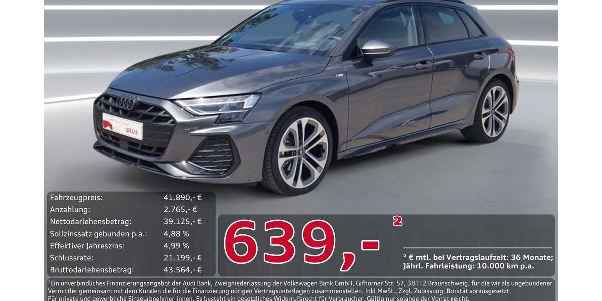 Audi A3 42.100 km 39.980 &euro; Ingolstadt 85057