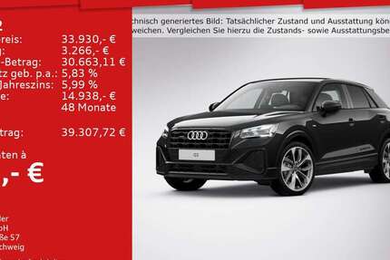 Audi Q2 30.645 km 33.930 € Mosbach 74821