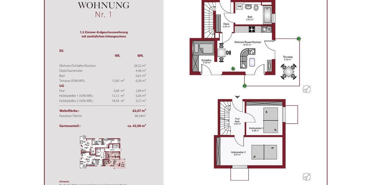 Maisonettenwohnung München Messestadt Riem - 3.5 Zimmer, 87 m&sup2;, 649.500&euro; | Angebot:27191320