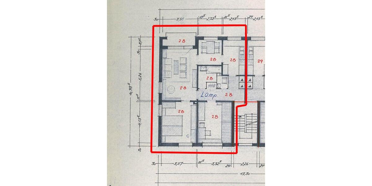 Hochparterre Eutin - 3.5 Zimmer, 73 m&sup2;, 189.000&euro; | Angebot:26660497