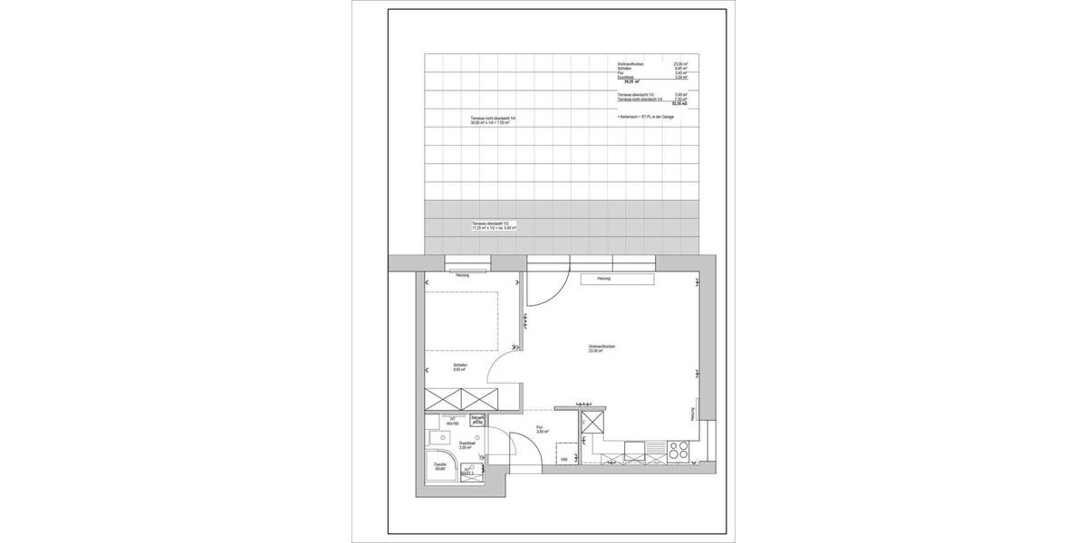 Terrassenwohnung Hamburg Wellingsbüttel - 2 Zimmer, 50 m&sup2;, 870&euro; | Angebot:25391489