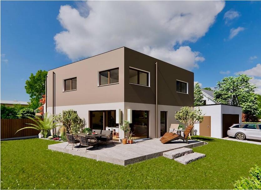 Doppelhaushälfte Haus West in Kaufering zimmer