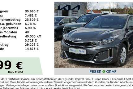 Kia XCeed 5.565 km 30.990 &euro; Roth 91154