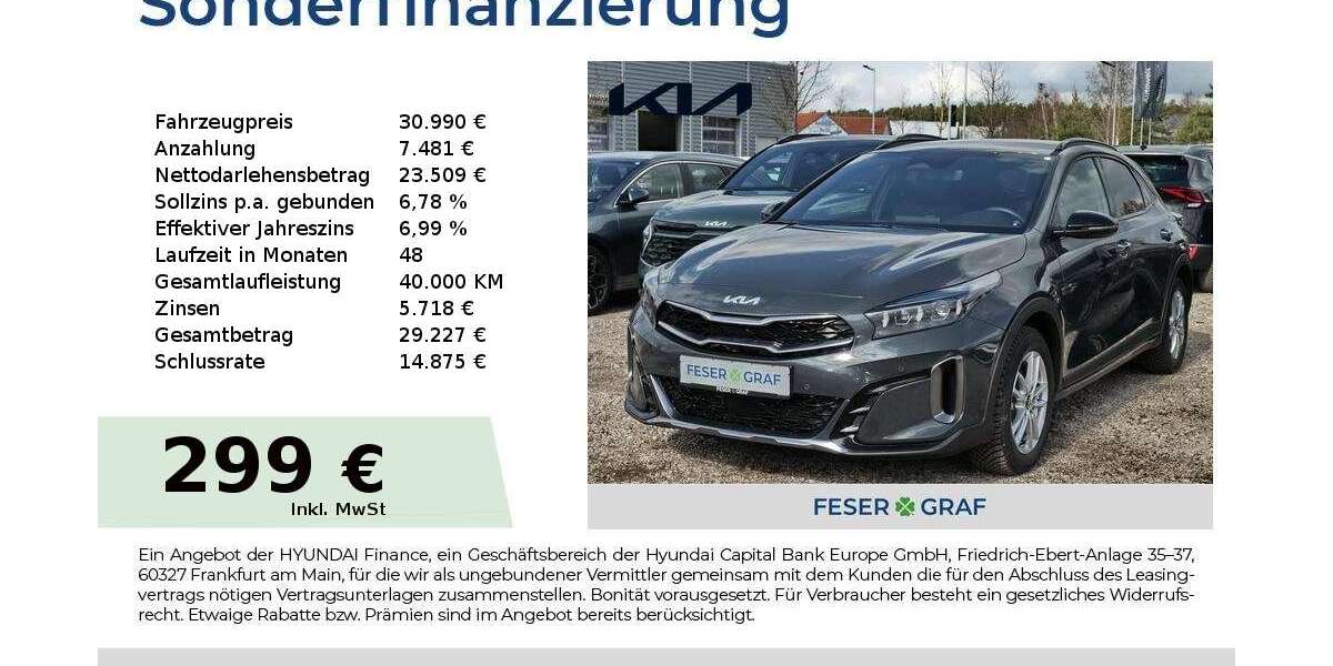 Kia XCeed 5.565 km 30.990 &euro; Roth 91154