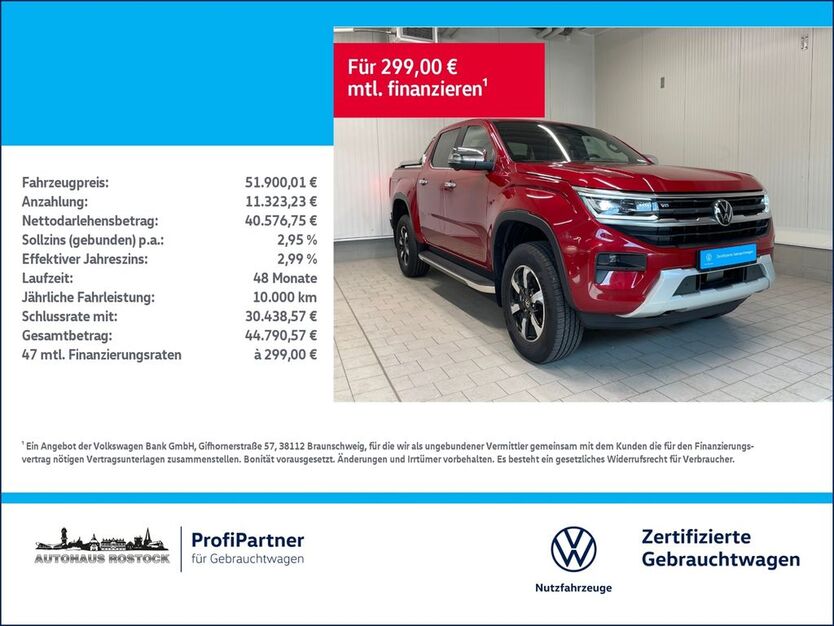 VW Amarok 13.950 km 49.990 € Rostock 18146
