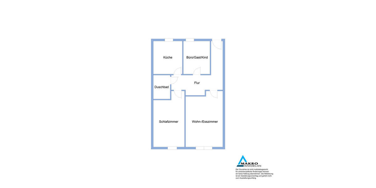 Etagenwohnung Elmshorn Klostersande - 3 Zimmer, 75 m&sup2;, 195.000&euro; | Angebot:26205762