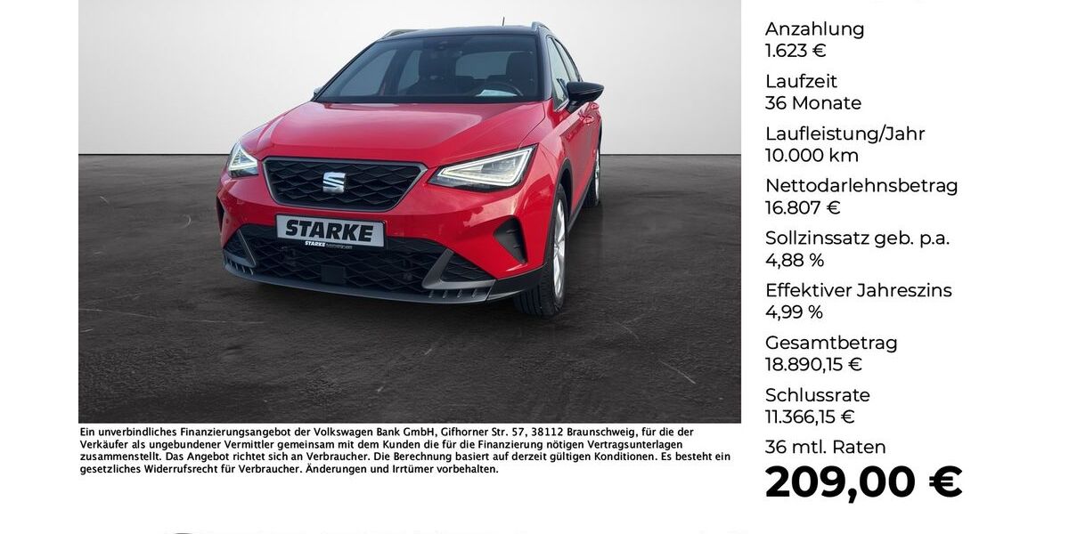 Seat Arona 33.827 km 17.950 &euro; Lengerich 49525