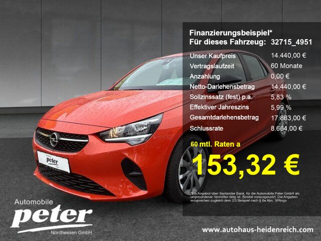 Opel Corsa 33.592 km 14.440 € Eschwege 37269