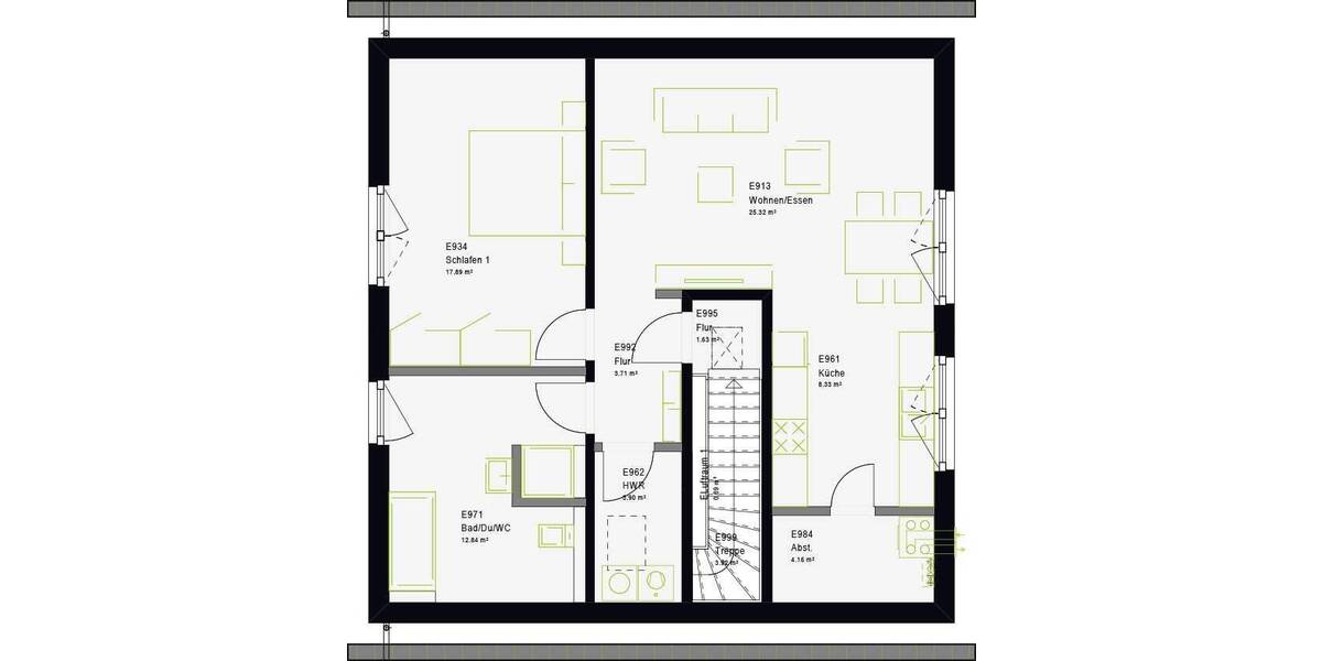 Einfamilienhaus Thräna Thräna - 4 Zimmer, 160 m&sup2;, 381.000&euro; | Angebot:26798163