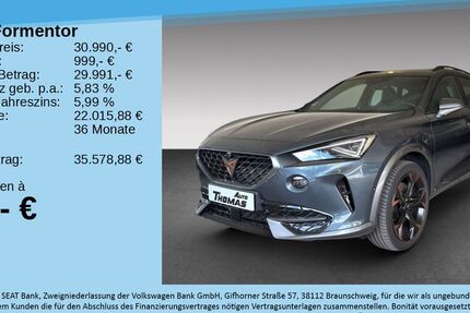 Cupra Formentor 40.180 km 30.990 &euro; Bonn 53227