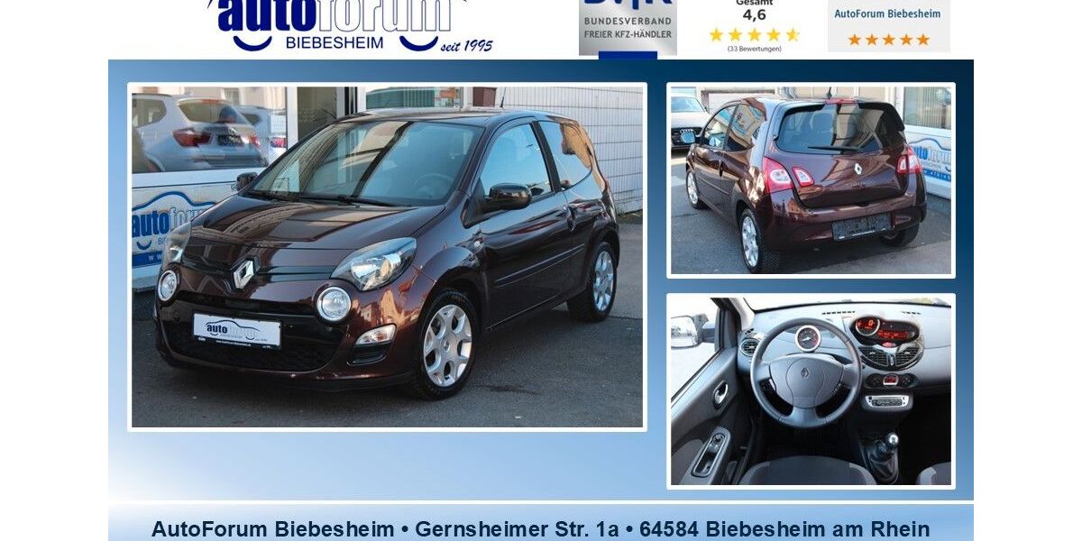 Renault Twingo 74.850 km 4.999 &euro; Biebesheim 64584