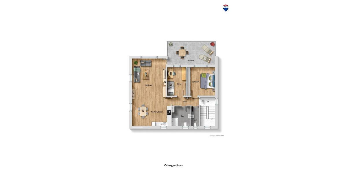 Etagenwohnung Niedermotzing Niedermotzing - 3 Zimmer, 96 m&sup2;, 335.000&euro; | Angebot:26402995