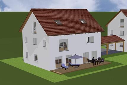 Neubau Doppelhaushälfte in Olching